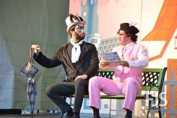 Espectáculo infantil en Los Llanos de Telde (Foto Francisco Javier Santana)